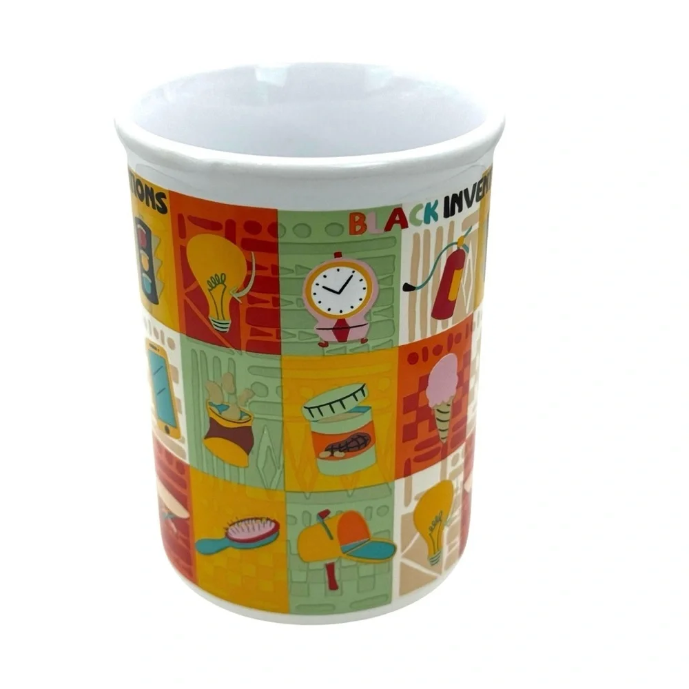 Black Inventions Coffee‎ Mug Black Paper Party Juneteenth Celebration Inclusive
